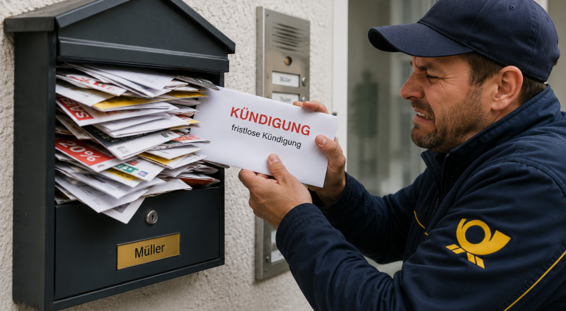 fristlose Kündigung